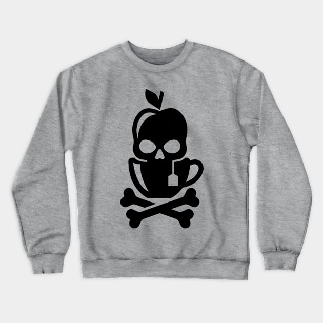 Bone Apple Tea Crewneck Sweatshirt by Pufahl